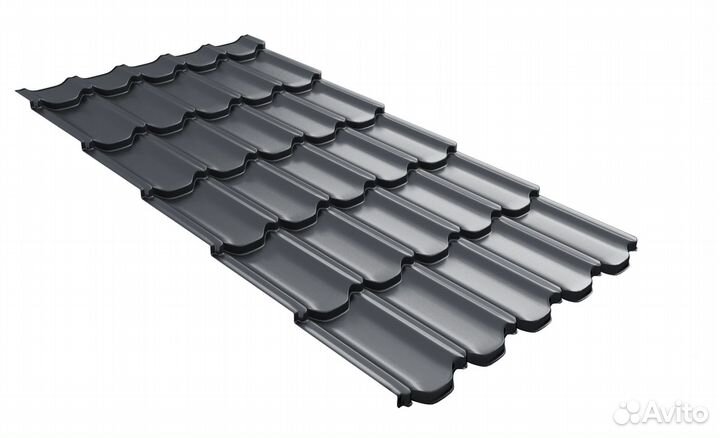 Металлочерепица 7024 Матовая (Цена за лист)