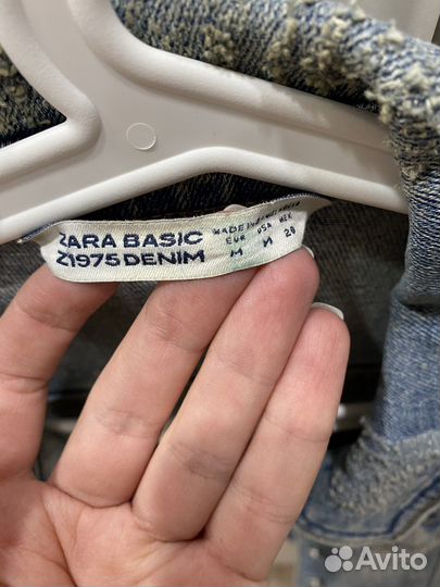 Джинсовая куртка zara