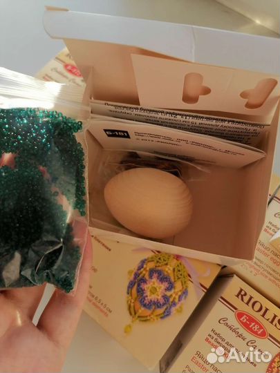 Набор для бисероплетения Riolis яйцо