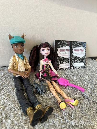 Куклы monster high Клод и Дракулаура
