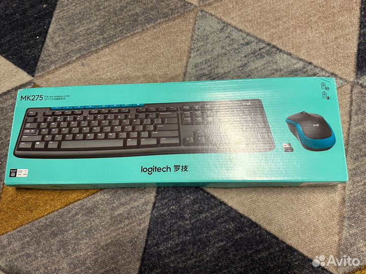 Мк275 logitech клавиатура мышь