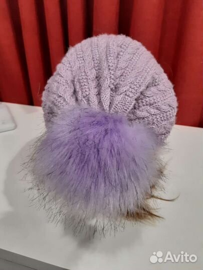 Шапка зимняя женская