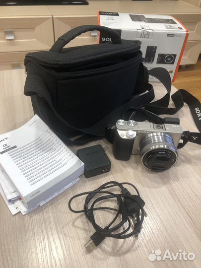 Фотоаппарат Sony Alpha ilce-6000, silver