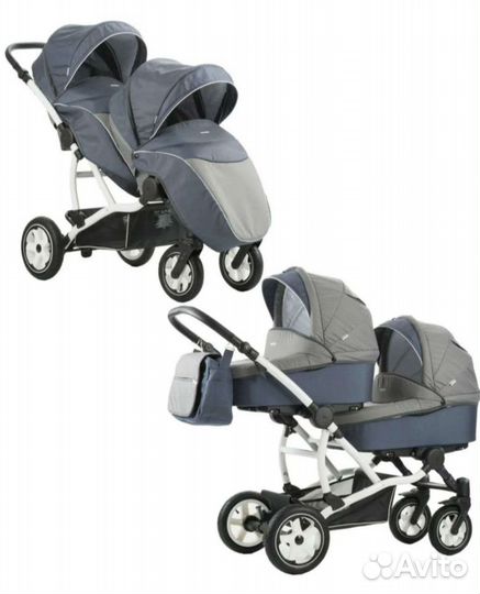 Коляска для двойни