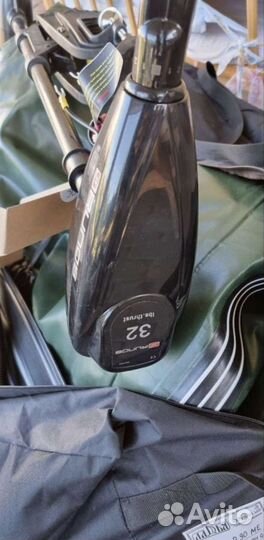 Электро мотор(новый) 32 lbs 8 скоростной