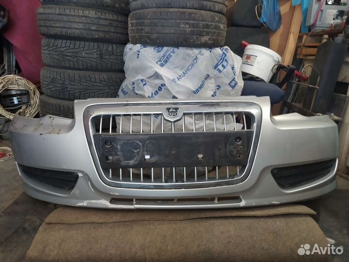 Волга сайбер бампер передний