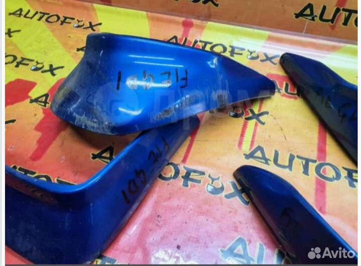 Брызговики комплект Honda FIT GD синий