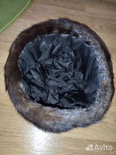 Шапка норковая женская