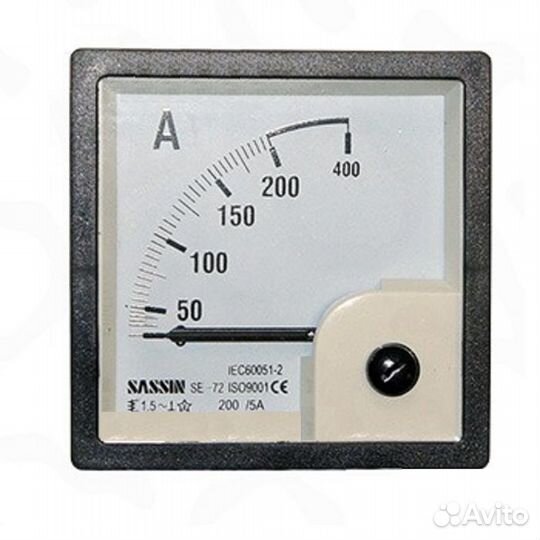 Амперметр SE-72 (SF-72) 400/5А 200/5А