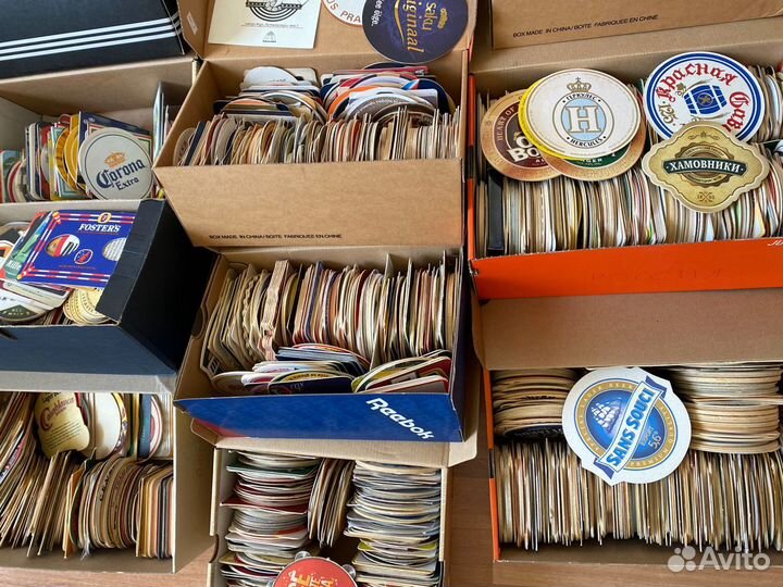 Коллекция бирдекелей более 10000 штук из 169 стран