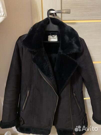 Дубленка stradivarius