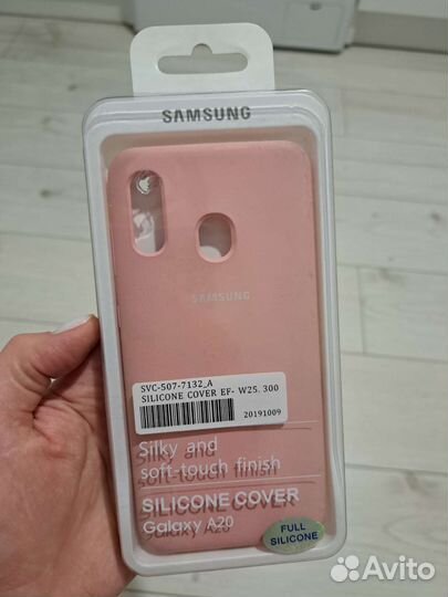 Чехол силиконовый Samsung galaxy A20 A30