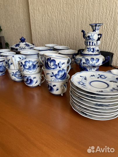 Чайный Сервиз гжель