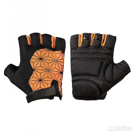Перчатки STG мод.Replay unisex черно/оранж размер