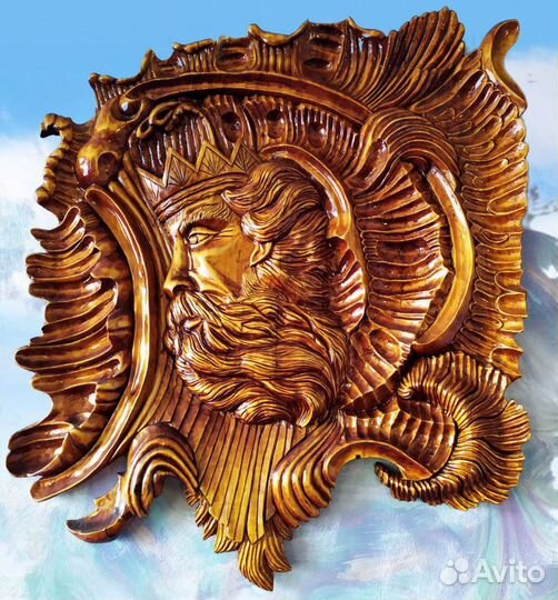 Нептун-резьба по дереву