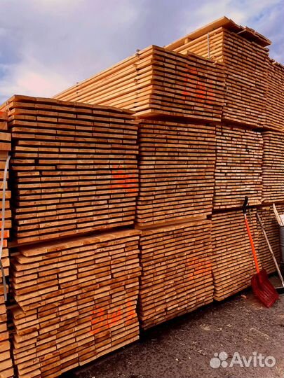 Доска обрезная 25х150х6000мм от производителя