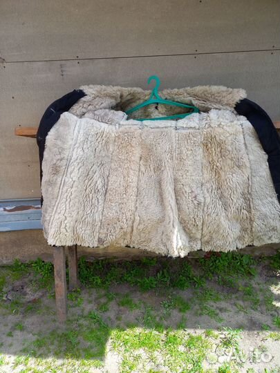 Тулуп из овчины бекеша мужские и женский