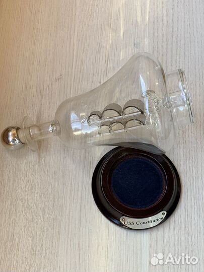 Корабль в бутылке Mayflower Glass