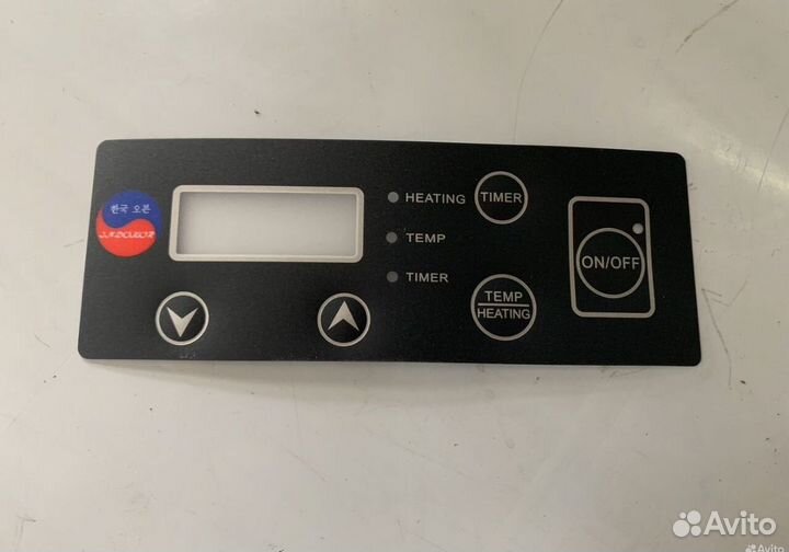 Накладка панели на плиту