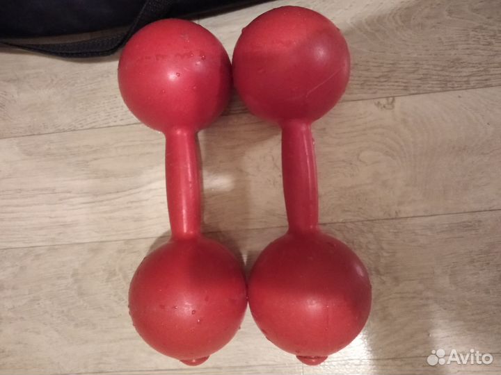 Гантели набивные