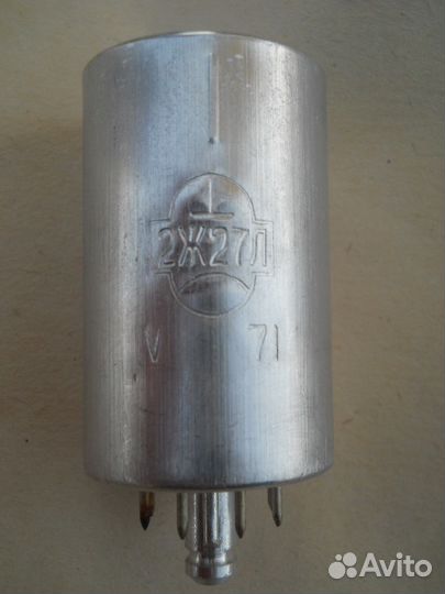 Радиолампы 2Ж27Л новые, в упаковке, 70 штук, СССР