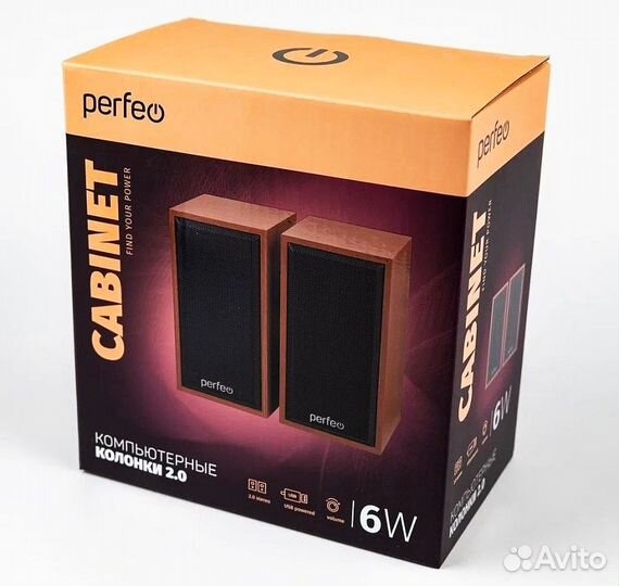 Компьютерные колонки Perfeo Cabinet