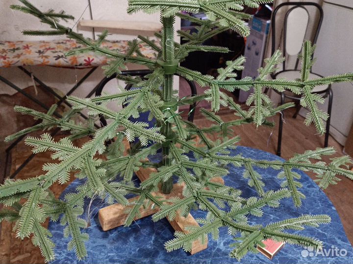 Искусственная ёлка из полиэтилена разборная СССР