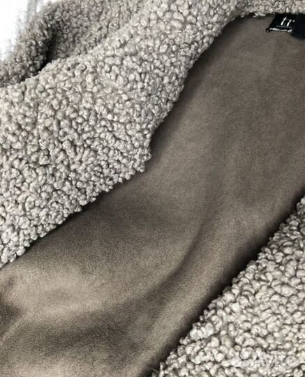 Пальто тедди осеннее zara