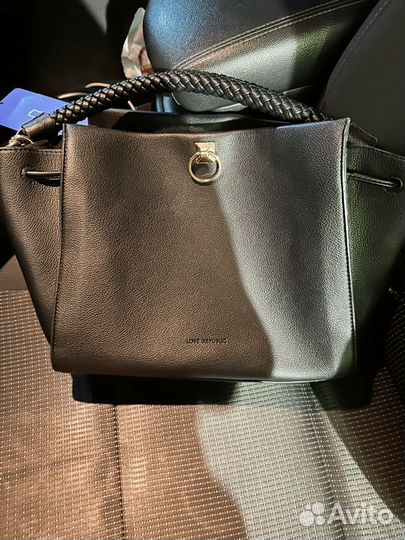 Сумка love republic черная