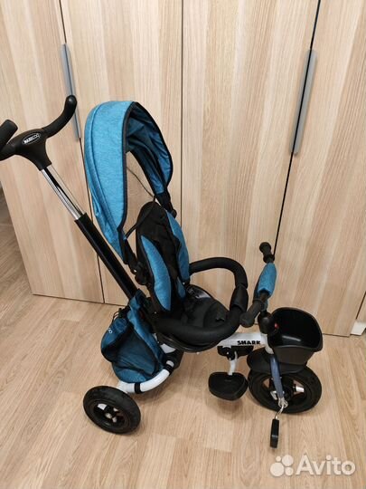 Трёхколёсный велосипед - коляска maxiscco