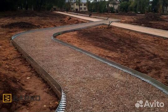 Бордюр оцинкованный