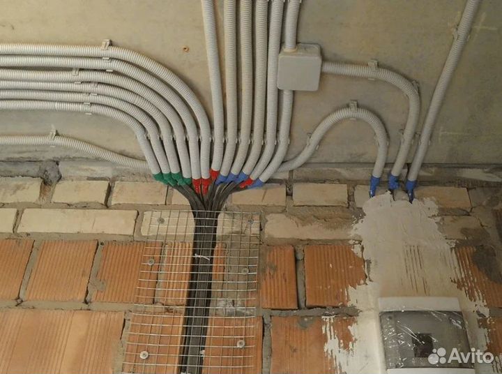 Монтаж электрики в новостройке