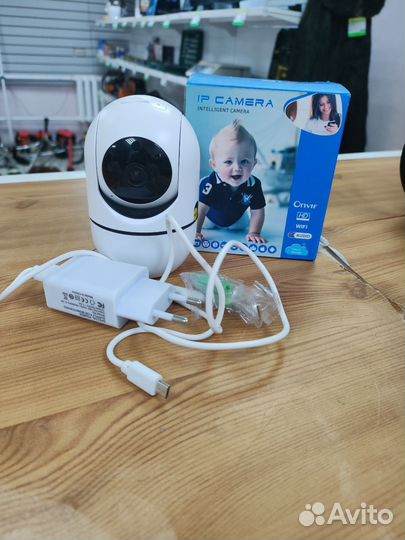 Беспроводная поворотная видеонаблюдения мини IP ка