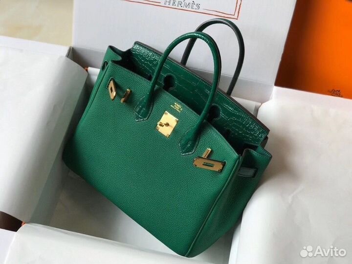 Cумка hermes birkin натуральная кожа