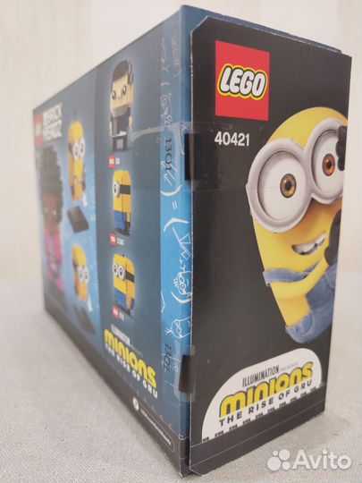 Lego BrickHeadz 40421 Белботтом и Миньоны Новый