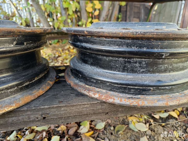 Штампованные диски r13 на Киа пиканто