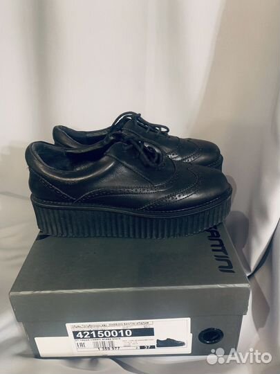 Полуботинки натуральная кожа 37