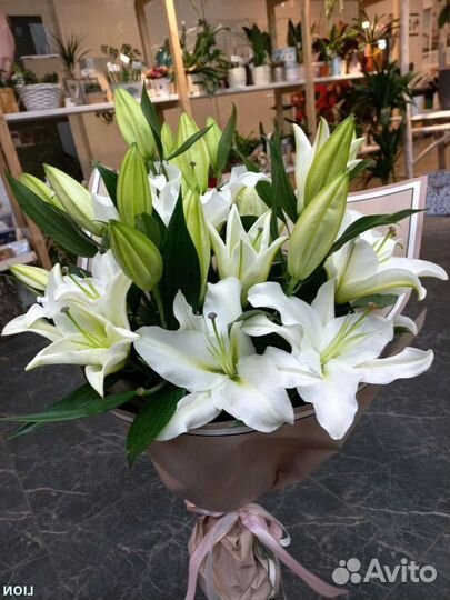 Букет из лилий
