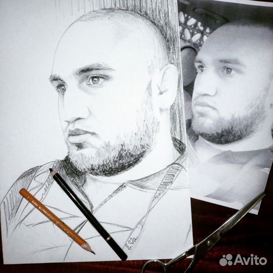 Портрет карандашом
