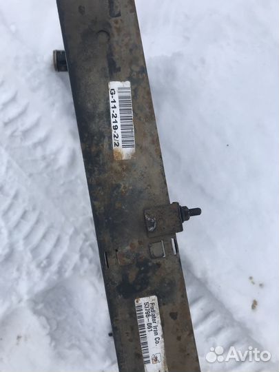 Радиатор на газель медный