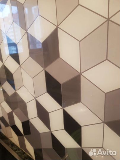 Фартук 2м из колёного стекла новый