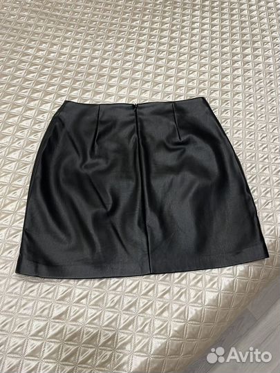 Кожаная юбка