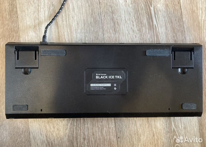 Игровая клавиатура Red Square Black Ice Tkl
