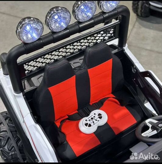 Электромобиль багги 2 места, полный привод,пульт