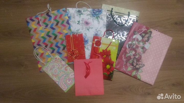 Пакеты подарочные 15 штук