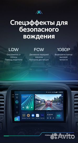 Магнитола Teyes CC3 2K 4/64 Renault Trafic 3