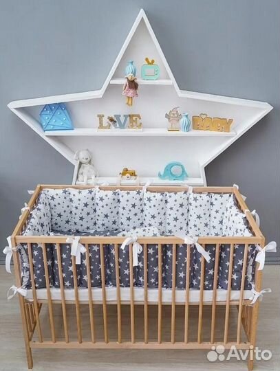 Новые Бортики в кроватку