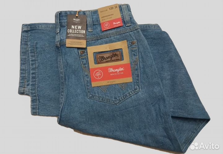 Джинсы wrangler Greensboro Cotton 100%