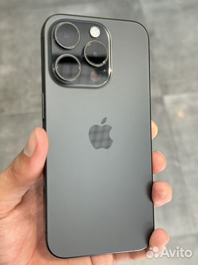 iPhone 15 Pro, Black Titanium, orig sim esim