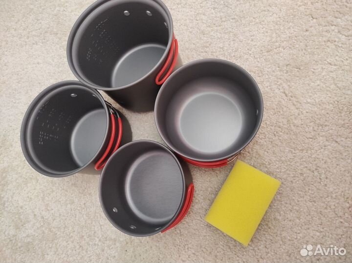 Котелок туристический.Разные.Отправка в регионы